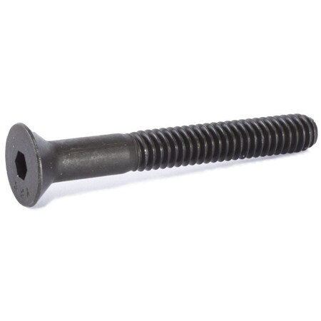 3/8-16 Socket Head Cap Screw, Black Oxide Alloy Steel, 4-1/2 In Length, 50 PK